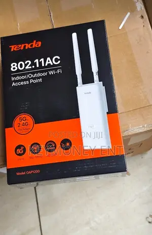 Tenda AC1200 Outdoor Gigabit Wi-Fi Access Point (OAP1200) –PoE Powered
