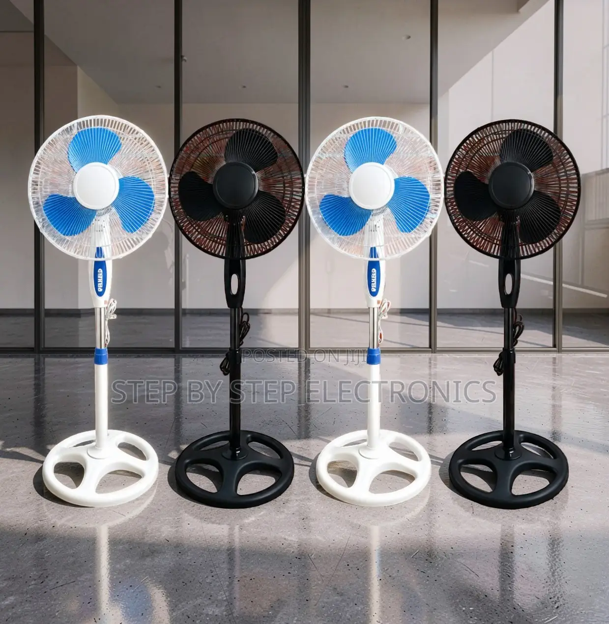 Strong Wind, Smooth Oscillation 16′′ Electric Stand Fan