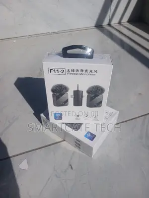 Low-Latency F11-2 Dual Wireless Lavalier Mic