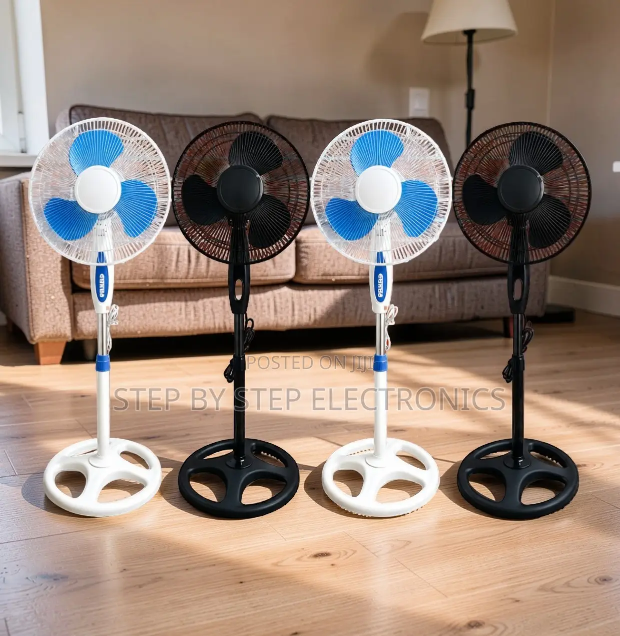 High Output, Ultra Quiet 16′′ Electric Stand Fan