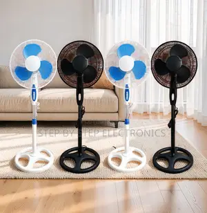 Efficient Airflow, Stable Base 16′′ Electric Stand Fan