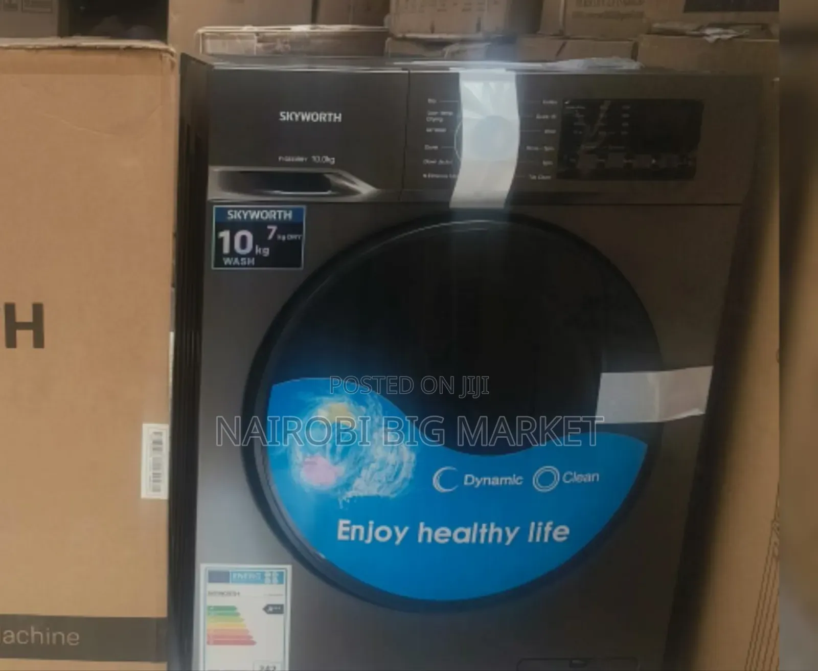 Star Worth Washing Machine Front Load 10kgs Wash and Dry