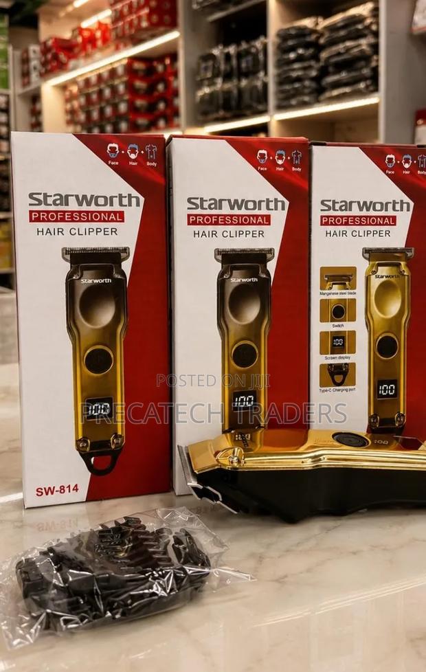 Starworth SW-814 Rechargeable Hair Clipper