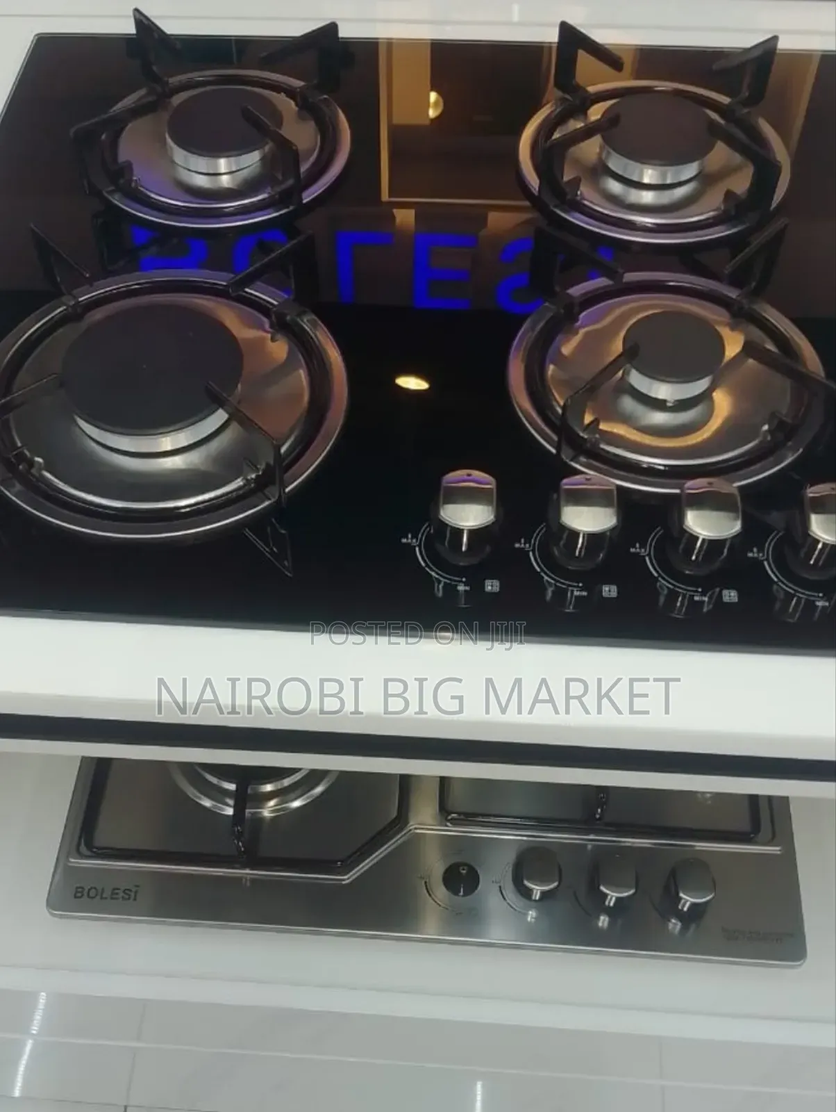 Bolesi Hob 4 Gas Burners Inbuilt Gas Hob