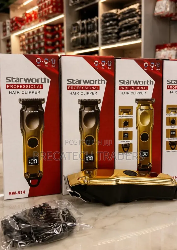 Starworth SW-814 Rechargeable Hair & Beard Trimmer