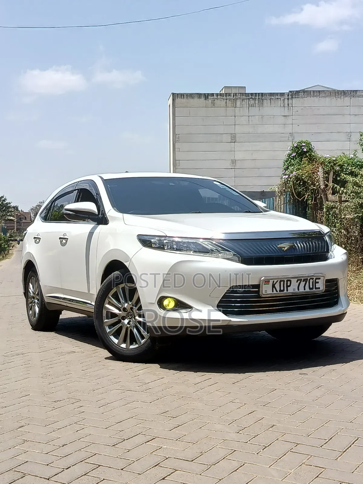 Toyota Harrier 2016 Pearl