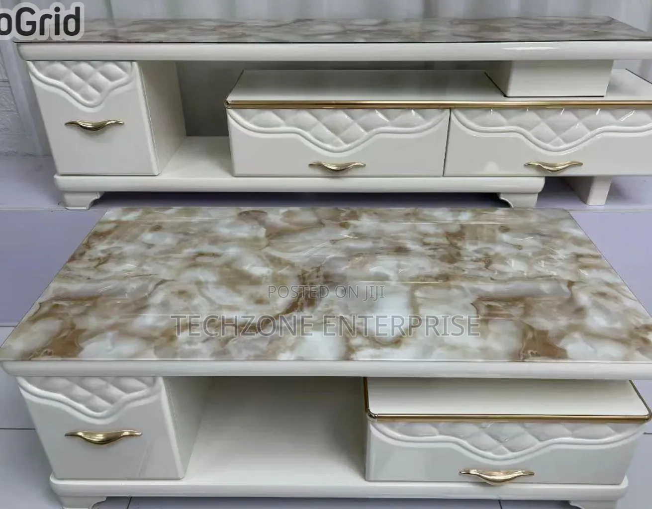 Executive Imported ;
TV Stand With Coffee Table ,,