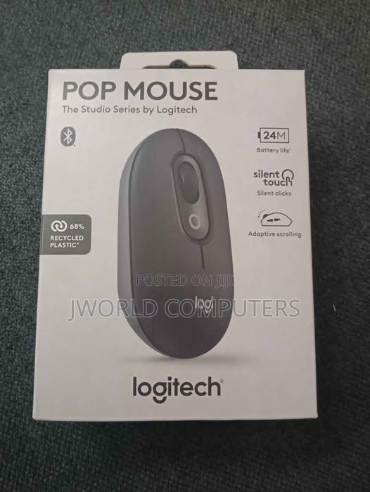 Logitech Wireless Pop Mouse With Customizable Emoji