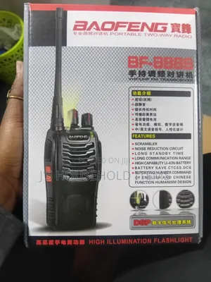 Baofeng Bf- 888S Walkie Talkie Radio Calls -2 Pieces-With Earphones