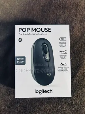 Logitech Wireless Pop Mouse With Customizable Emoji