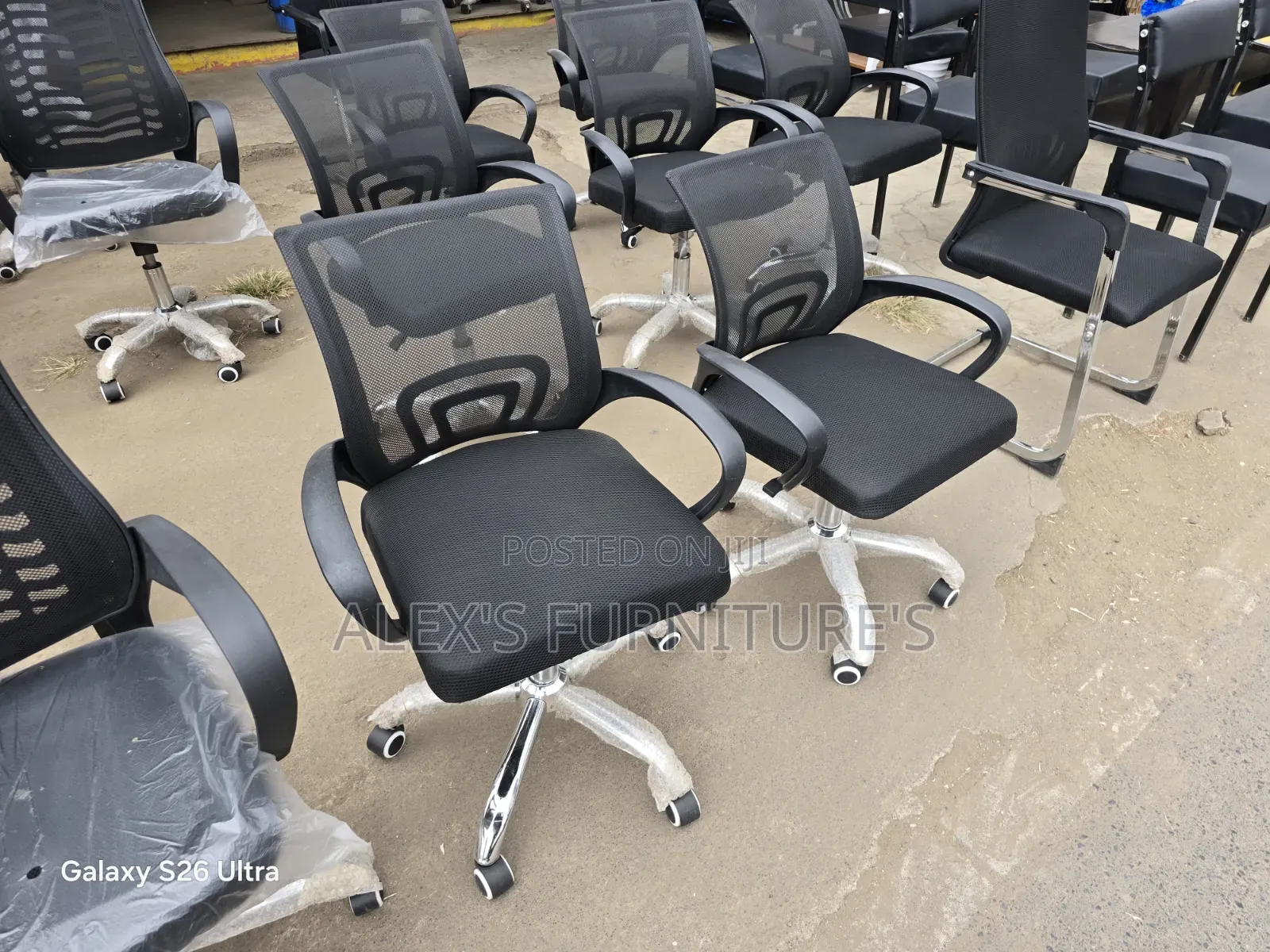 Combo Executive Mesh Chairs