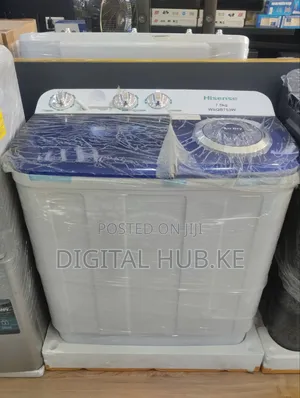 Hisense Twin Tub 7.5 KG Top Load Washing Machine.