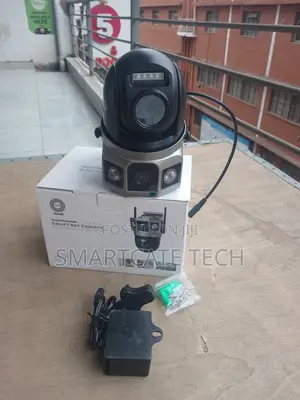 AC 4G Dual Lens CCTV Security Camera – V380 HD Outdoor/Indoor