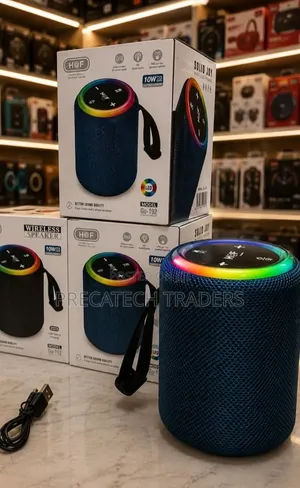 GU-192 Bluetooth Speaker 10W With RGB LED Lights