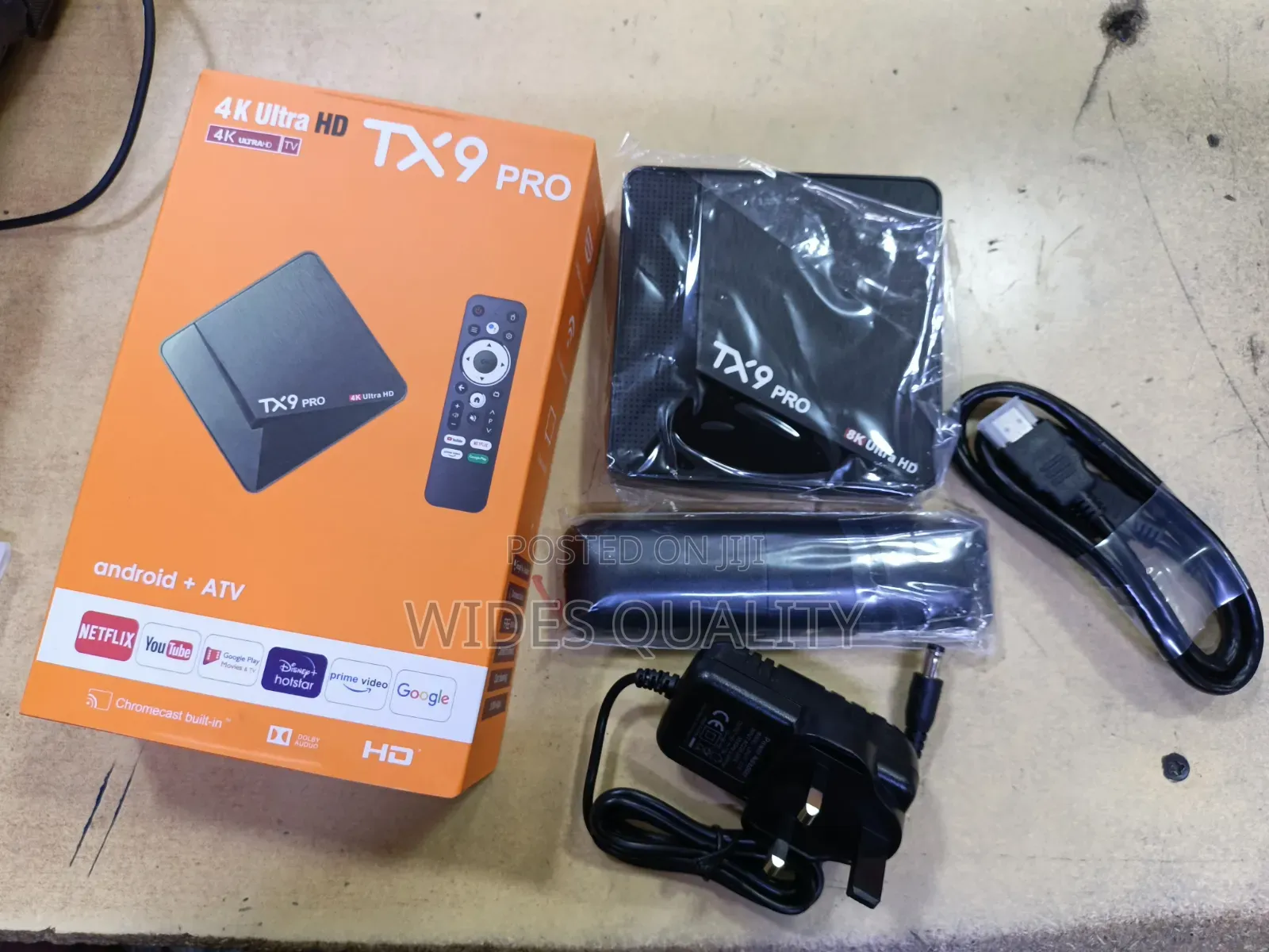 TX 90 Pro Android TV Box 128 GB/TX9 Pro Ultra HD Android TV Box 8K.