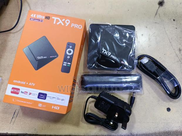 TX 90 Pro Android TV Box 128 GB/TX9 Pro Ultra HD Android TV Box 8K.