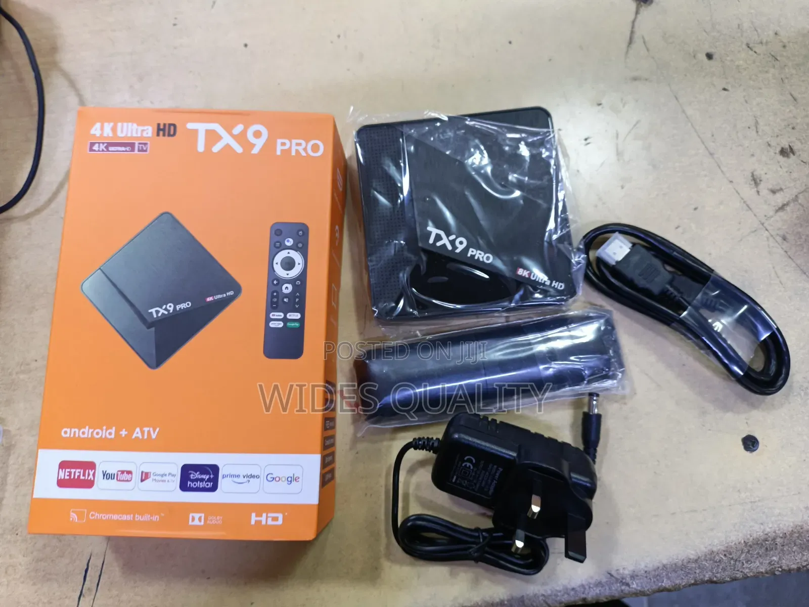 TX 90 Pro Android TV Box 128 GB/TX9 Pro Ultra HD Android TV Box 8K.