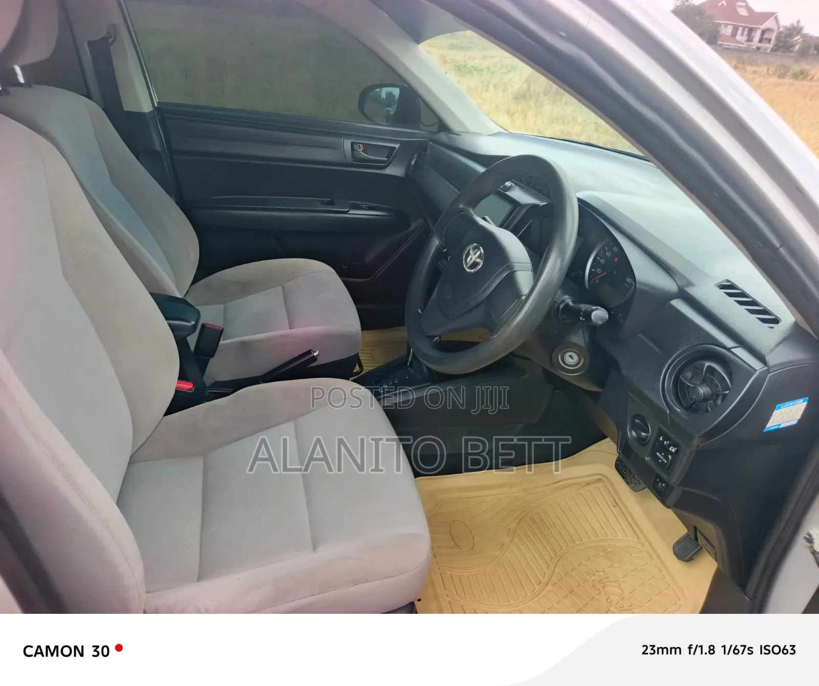 Toyota Axio 2016 Silver