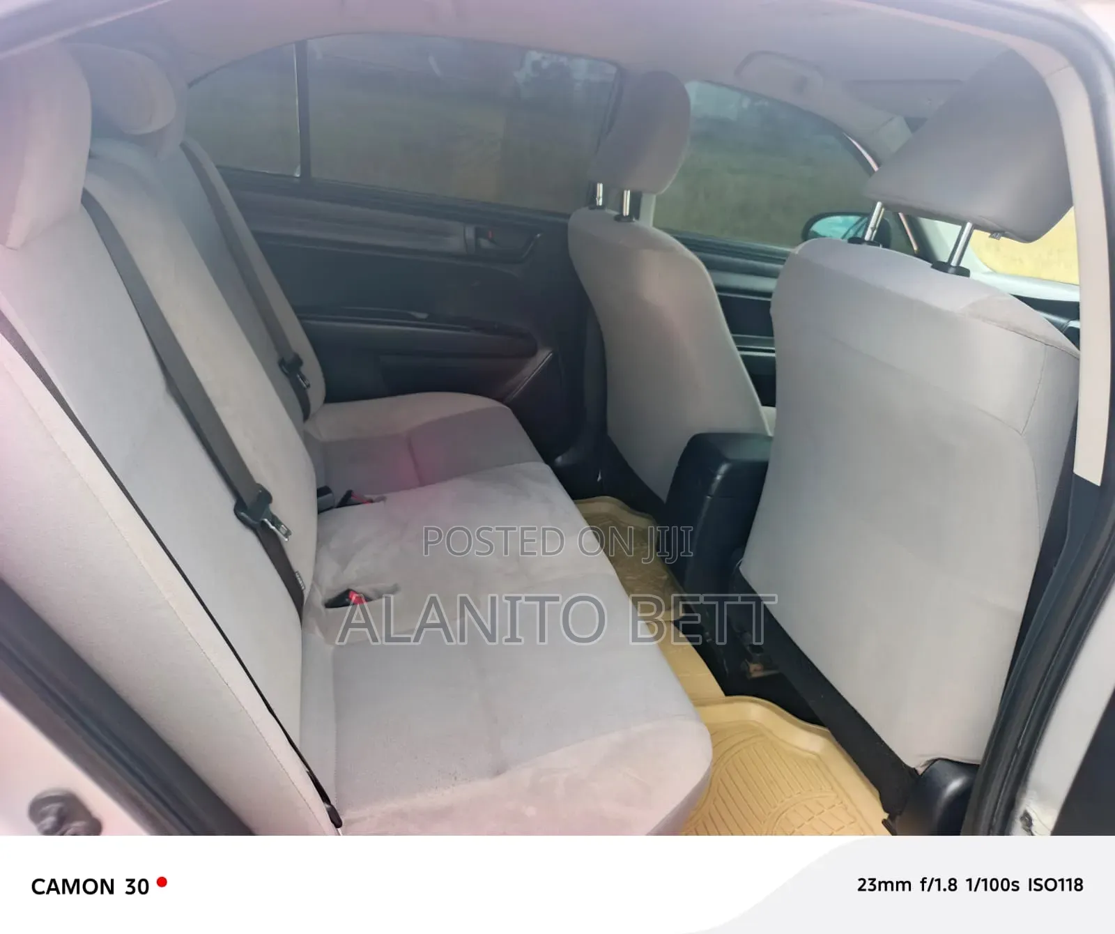 Toyota Axio 2016 Silver