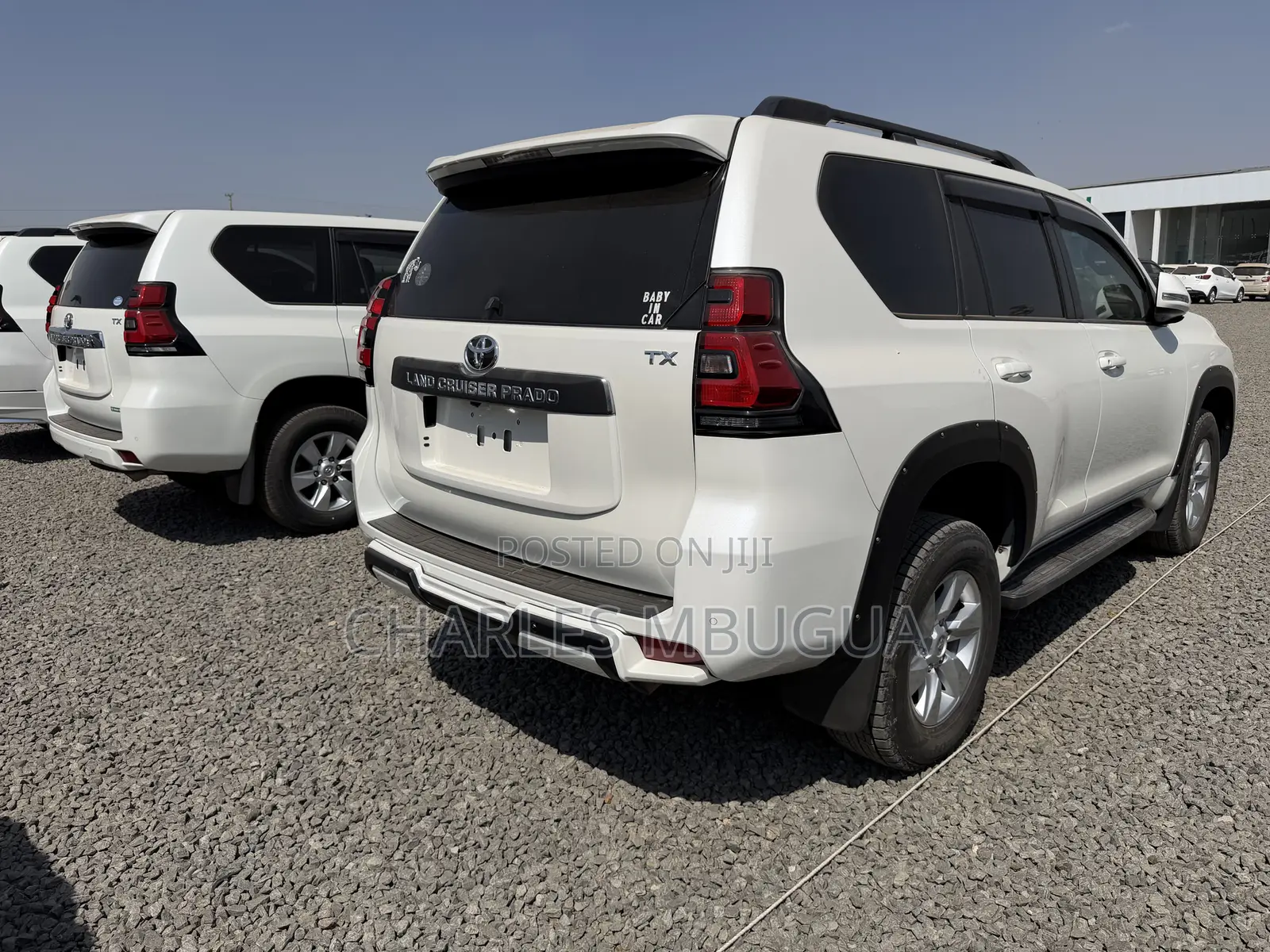 Toyota Land Cruiser Prado 2.8 2019 White