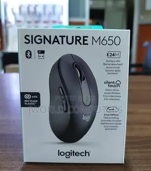 Logitech M650 Signature Bluetooth Mouse Graphite