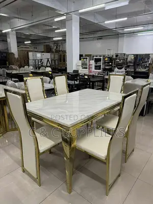 6-Seater Rectangle Dining Set.