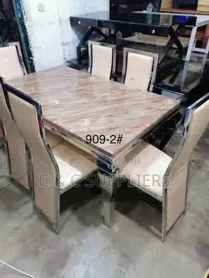 6-Seater Rectangle Dining Set.