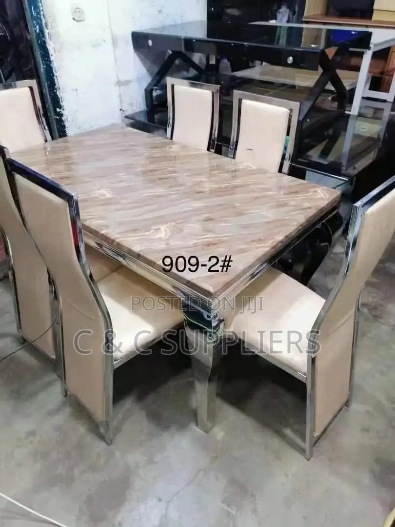 6-Seater Rectangle Dining Set.