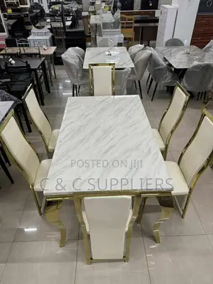 6-Seater Rectangle Dining Set.