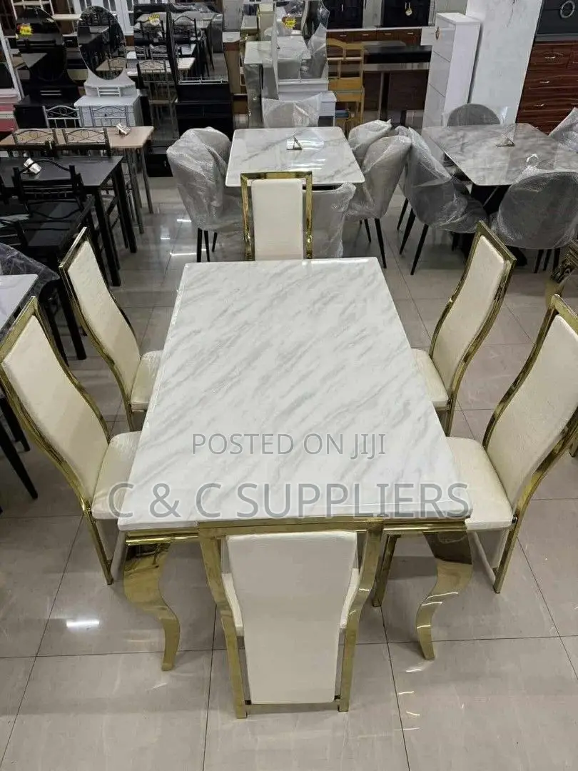 6-Seater Rectangle Dining Set.