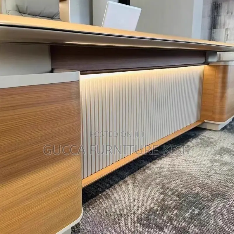 Office Desk; 2400mm Executive CEO Office Desk