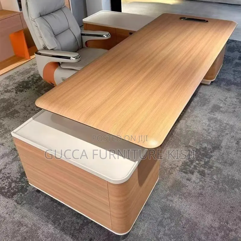 Office Desk; 2400mm Executive CEO Office Desk