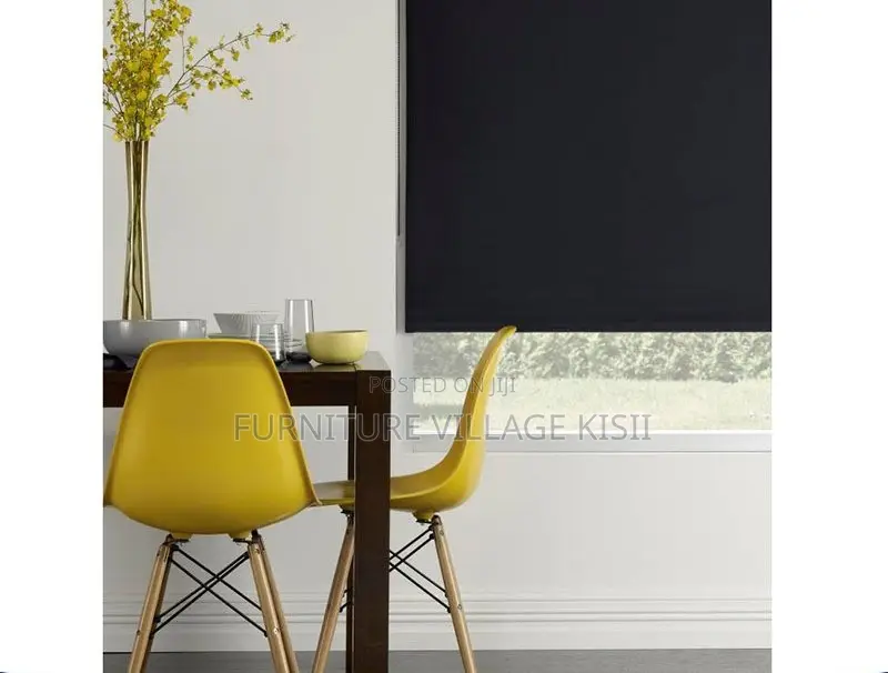 Home Furniture ; Yellow Eames Armless Chair