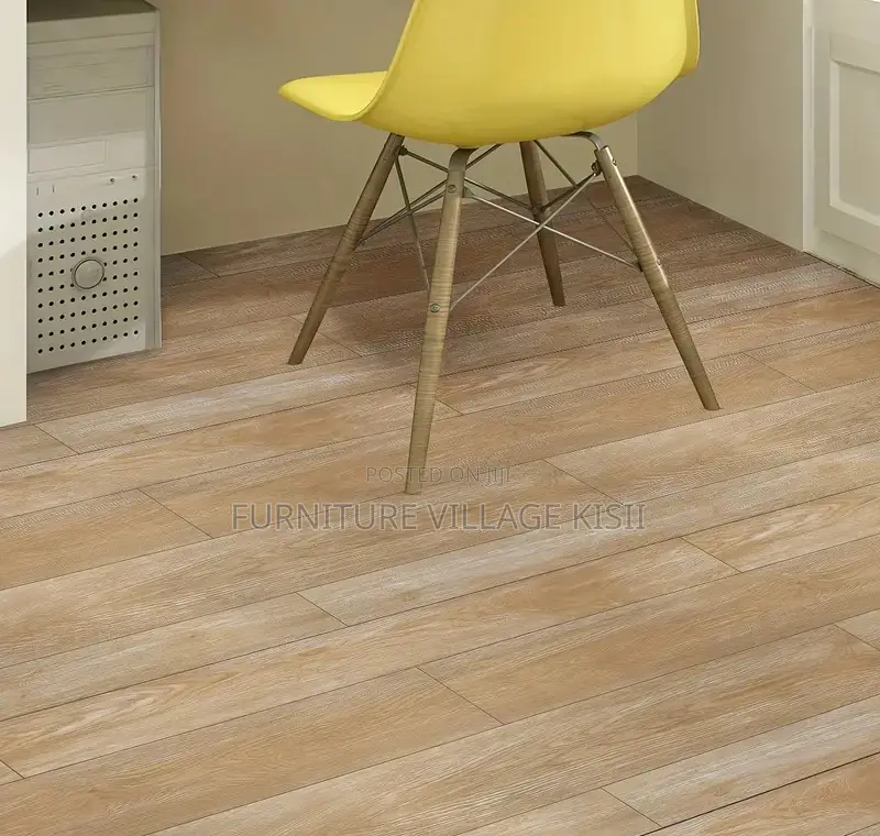 Home Furniture ; Yellow Eames Armless Chair
