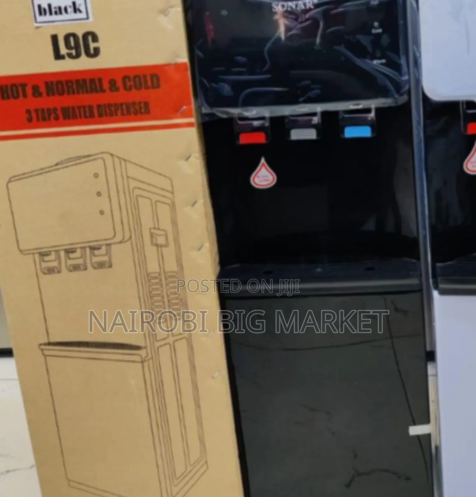 Sonar L9c 3 Taps Water Dispenser