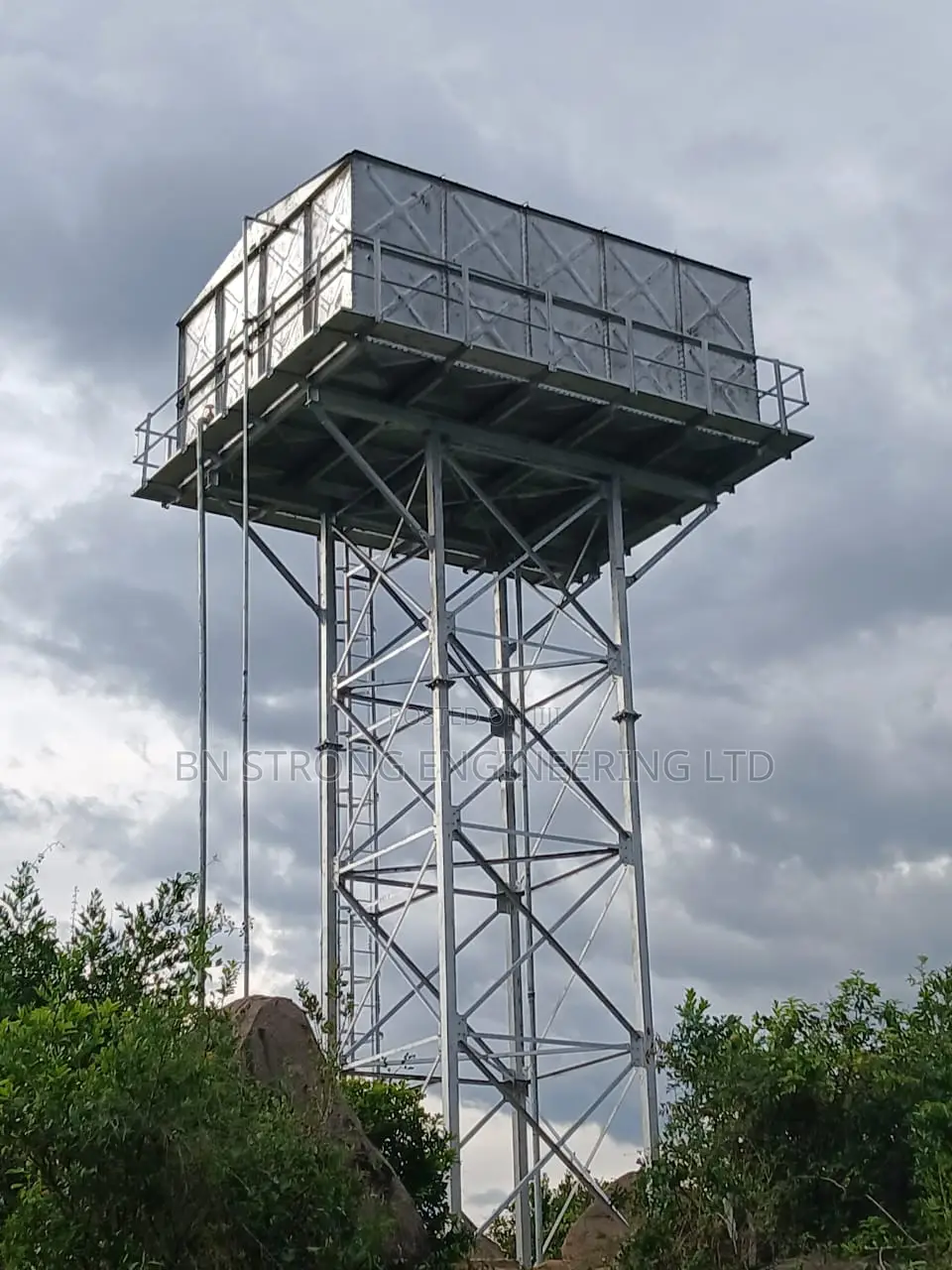 Steel Water Tank Towers