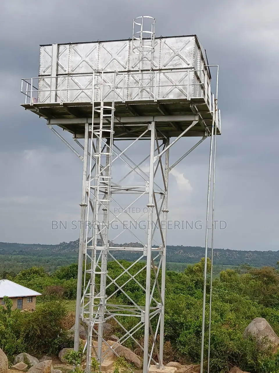 Steel Water Tank Towers