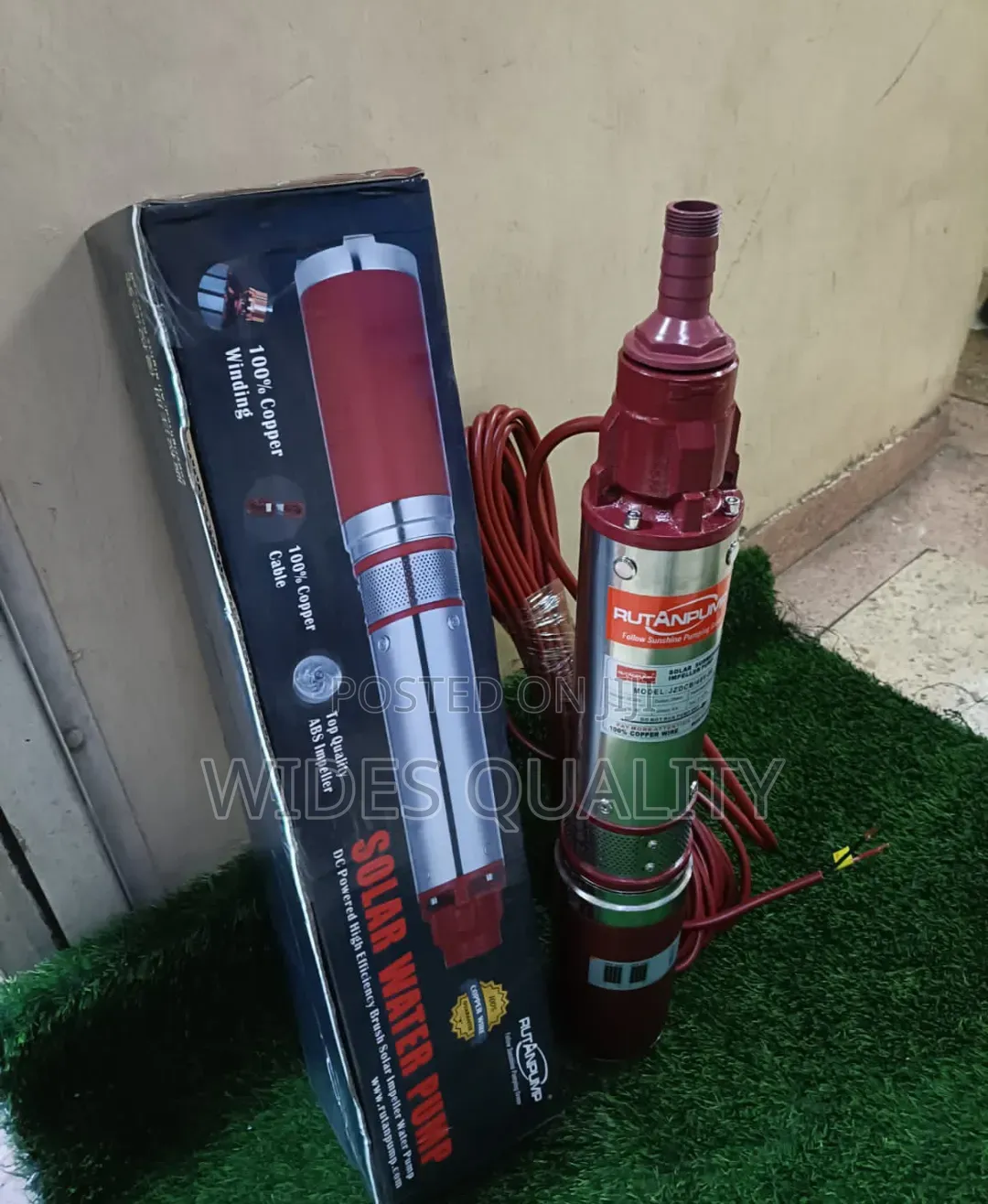 50 Meters 400 Watts Solar Pump