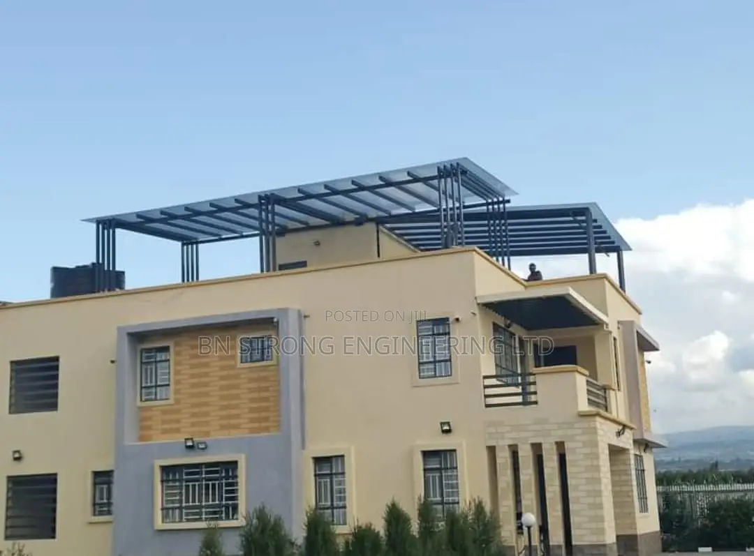 Steel Pergola Shades