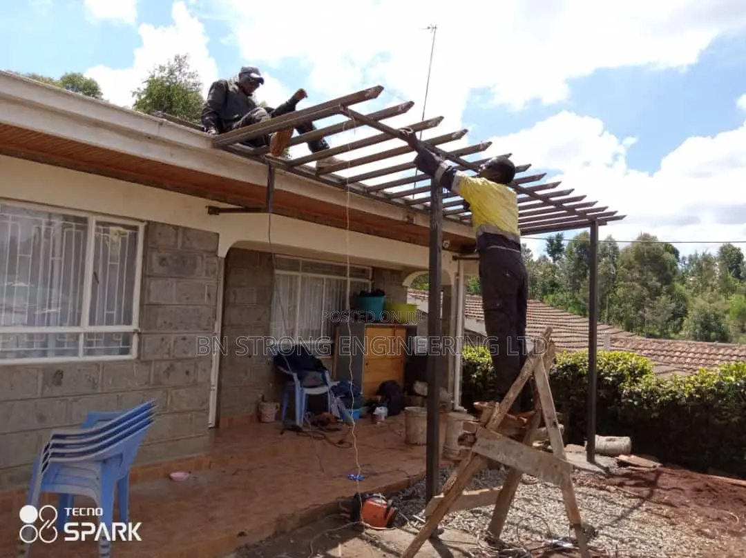 Steel Pergola Shades