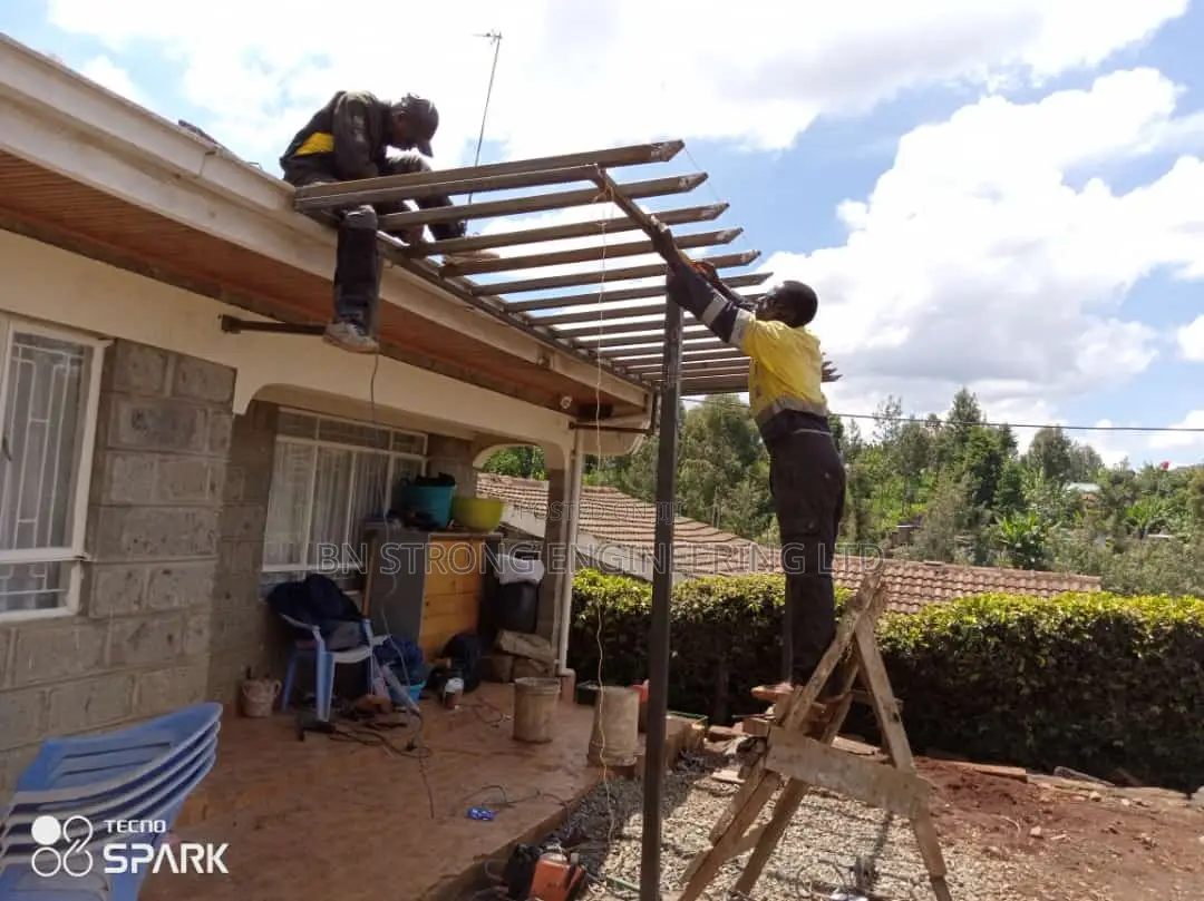Steel Pergola Shades