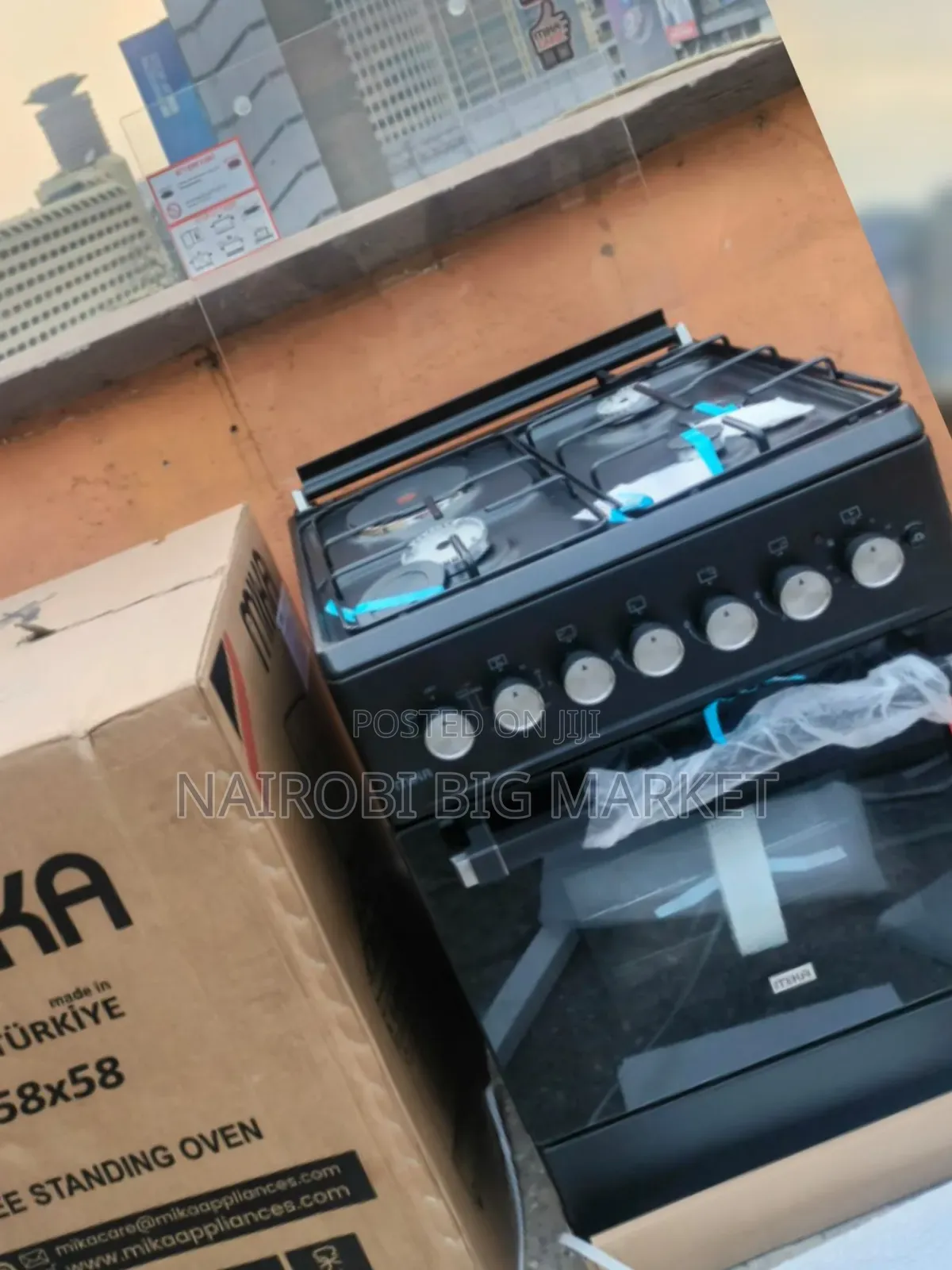 Marble Mika Standing Cooker 58*58 3+1