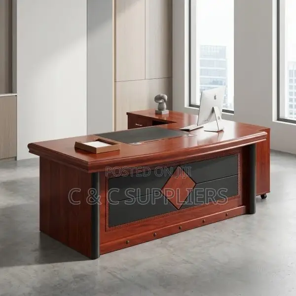 Executive L-Shaped Managers C&C Desk-160cm