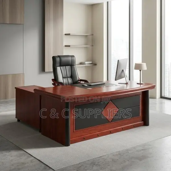 Executive L-Shaped Managers C&C Desk-160cm