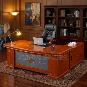 Executive L-Shaped Managers C&C Desk-160cm