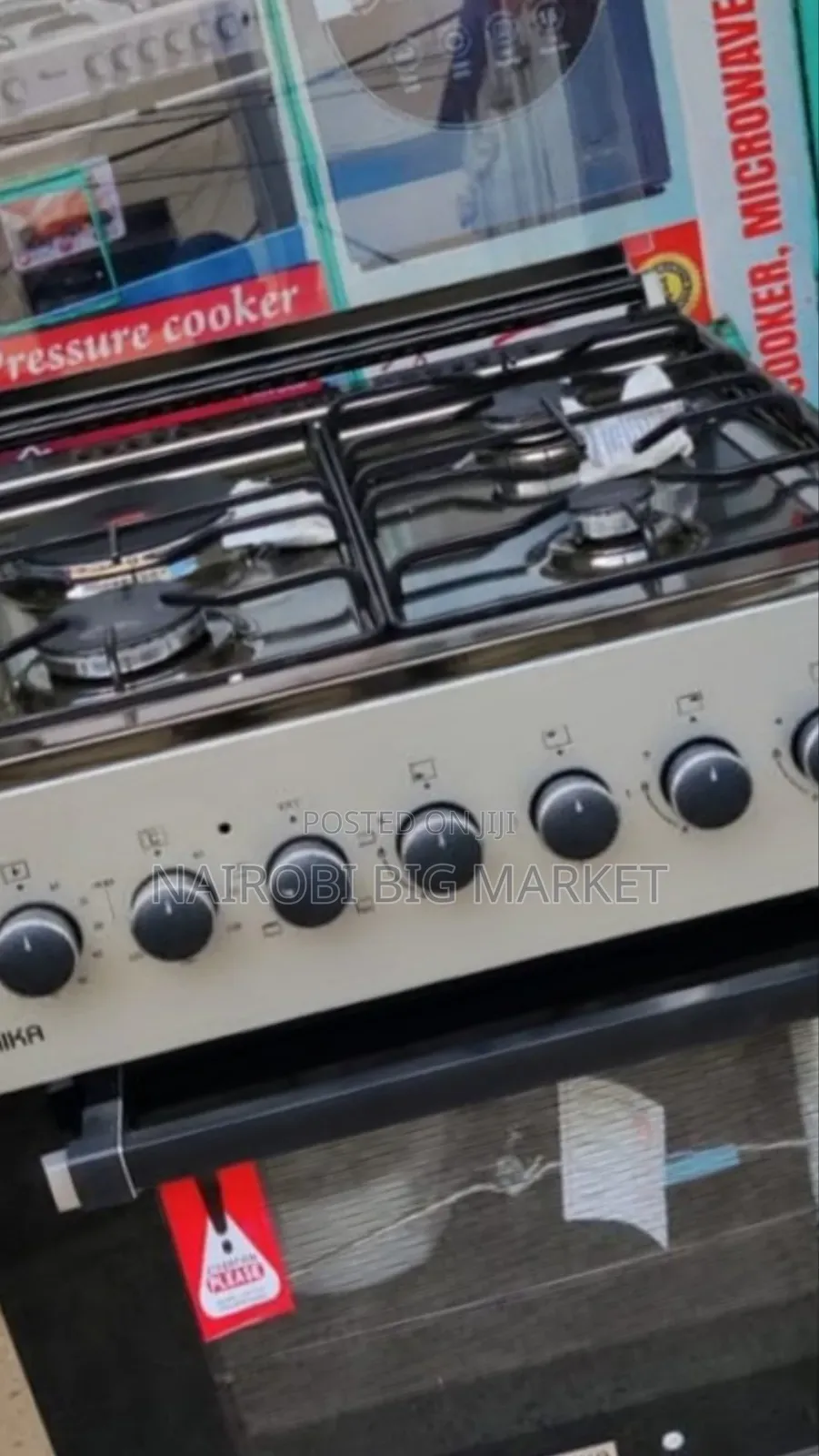 Mika 60*60 3+1 Standing Cooker