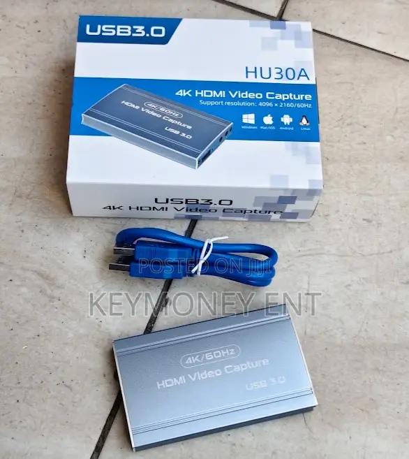 4K HDMI Video Capture Card With USB 3.0
