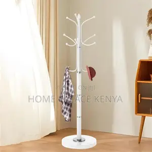 Hanger; Freestanding Metal Coat Hanger Rack for Easy Organization