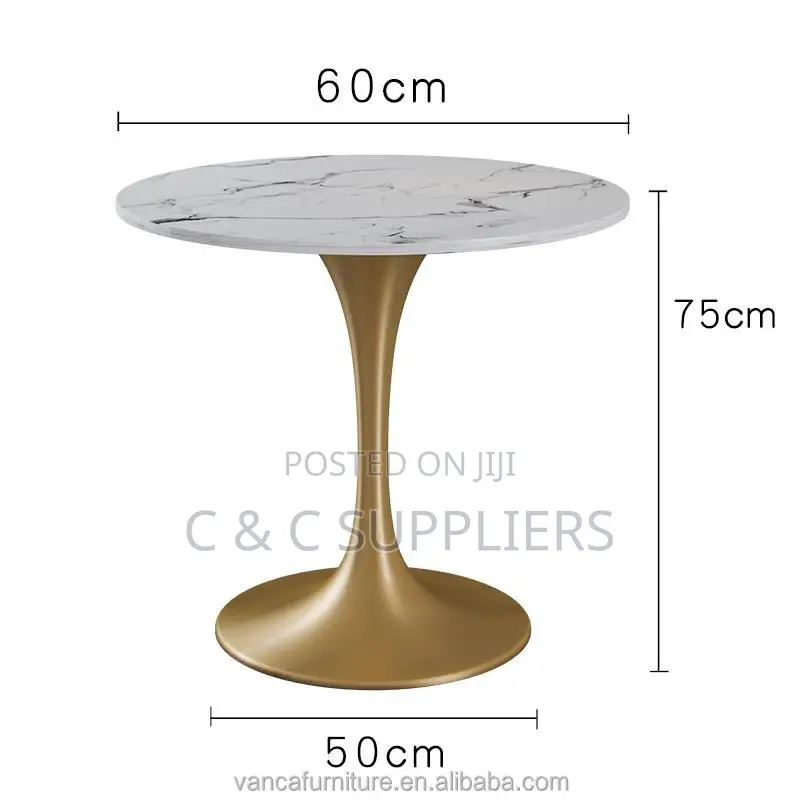 Round Modern Balcony Dining Table