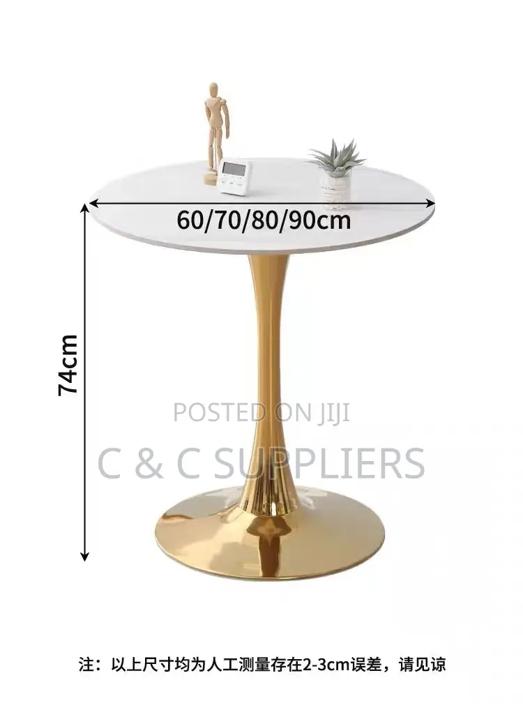 Round Modern Balcony Dining Table
